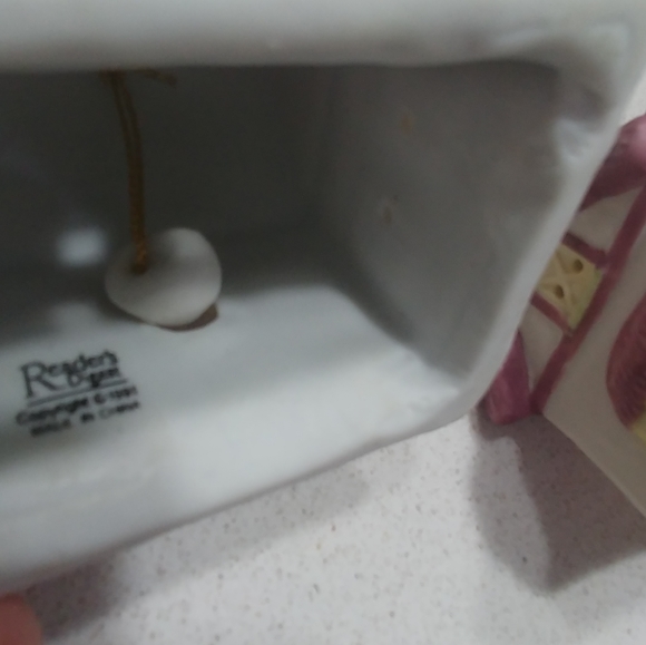 Set of 3 Village House Christmas Bell Ornaments Reader's Digest Vintage '91 - Picture 6 of 7